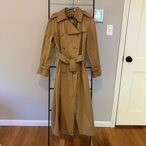 Vintage 1980’s Burberry Lined Trench Coat